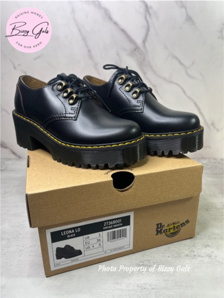 Dr Martens Leona Lug Derby Platform Size 5 New Women's Shoes